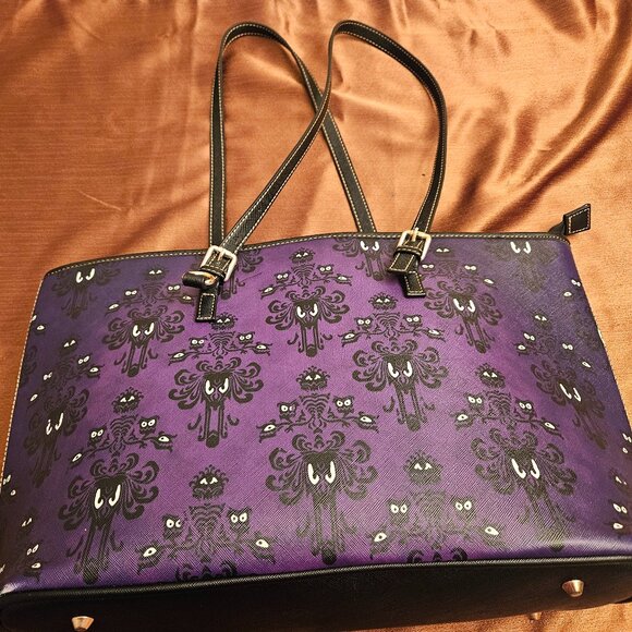 Haunted Mansion Wallpaper Tote - Picture 8 of 16